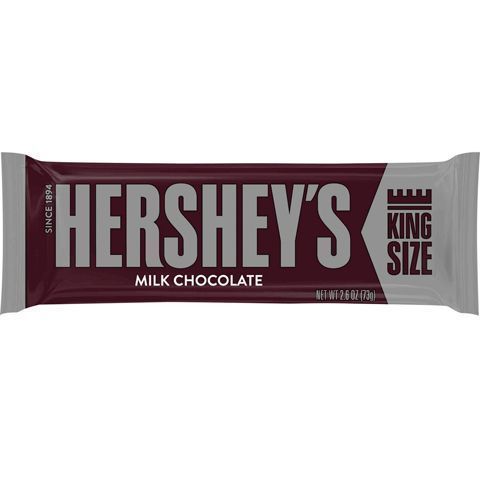 Order Hershey’s Milk Chocolate King Size 2.6oz food online from 7-Eleven store, Hackettstown on bringmethat.com