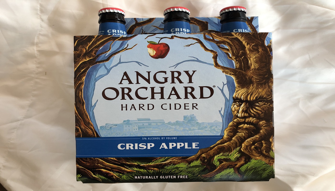 Order Angry Orchard Crisp Apple Cider 6 Pack 12 oz. food online from Village Wine & Spirits store, Ventura on bringmethat.com