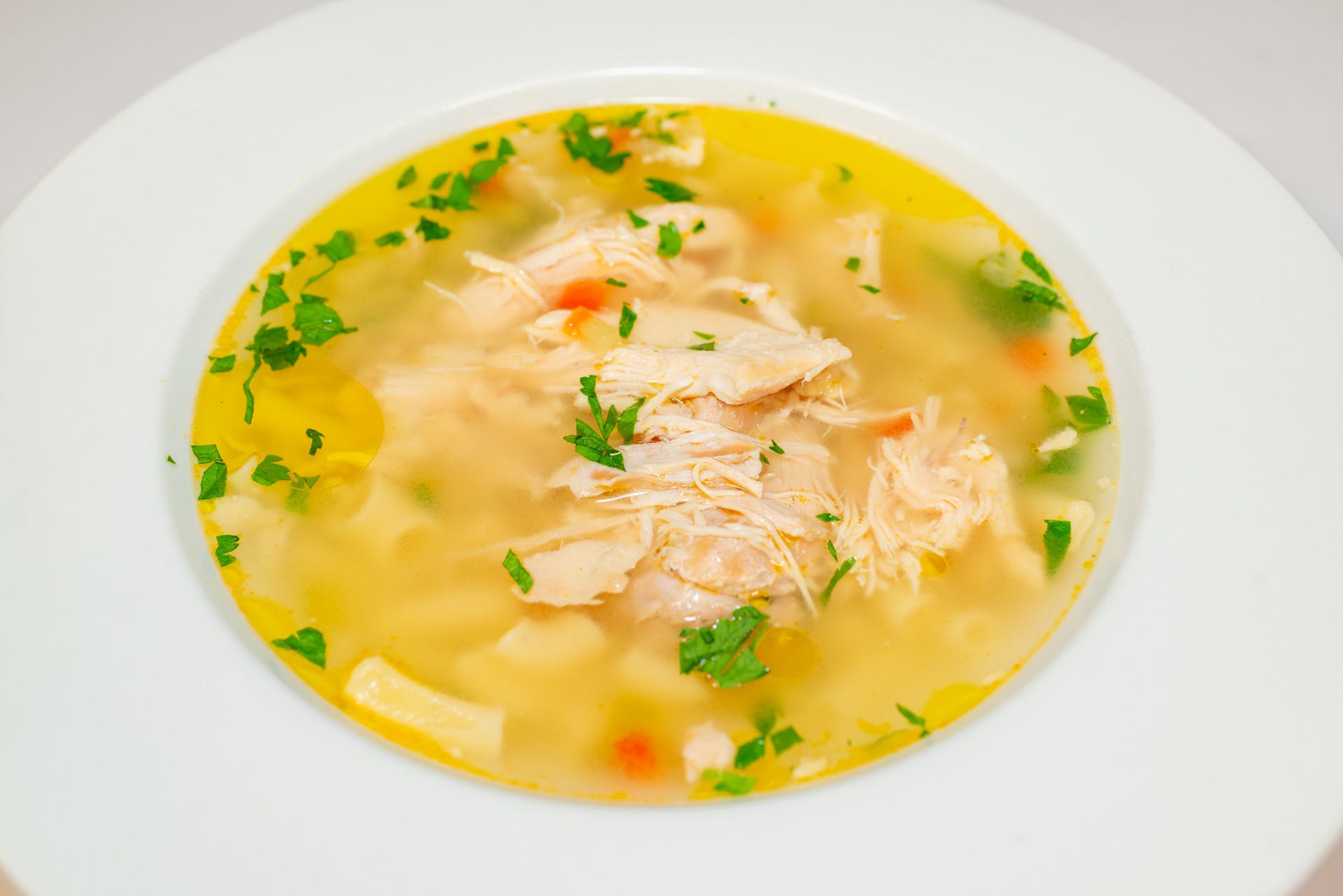 Order Homemade Chicken Soup - Quart food online from Rocco Of Roc Beach store, Rockaway Park on bringmethat.com