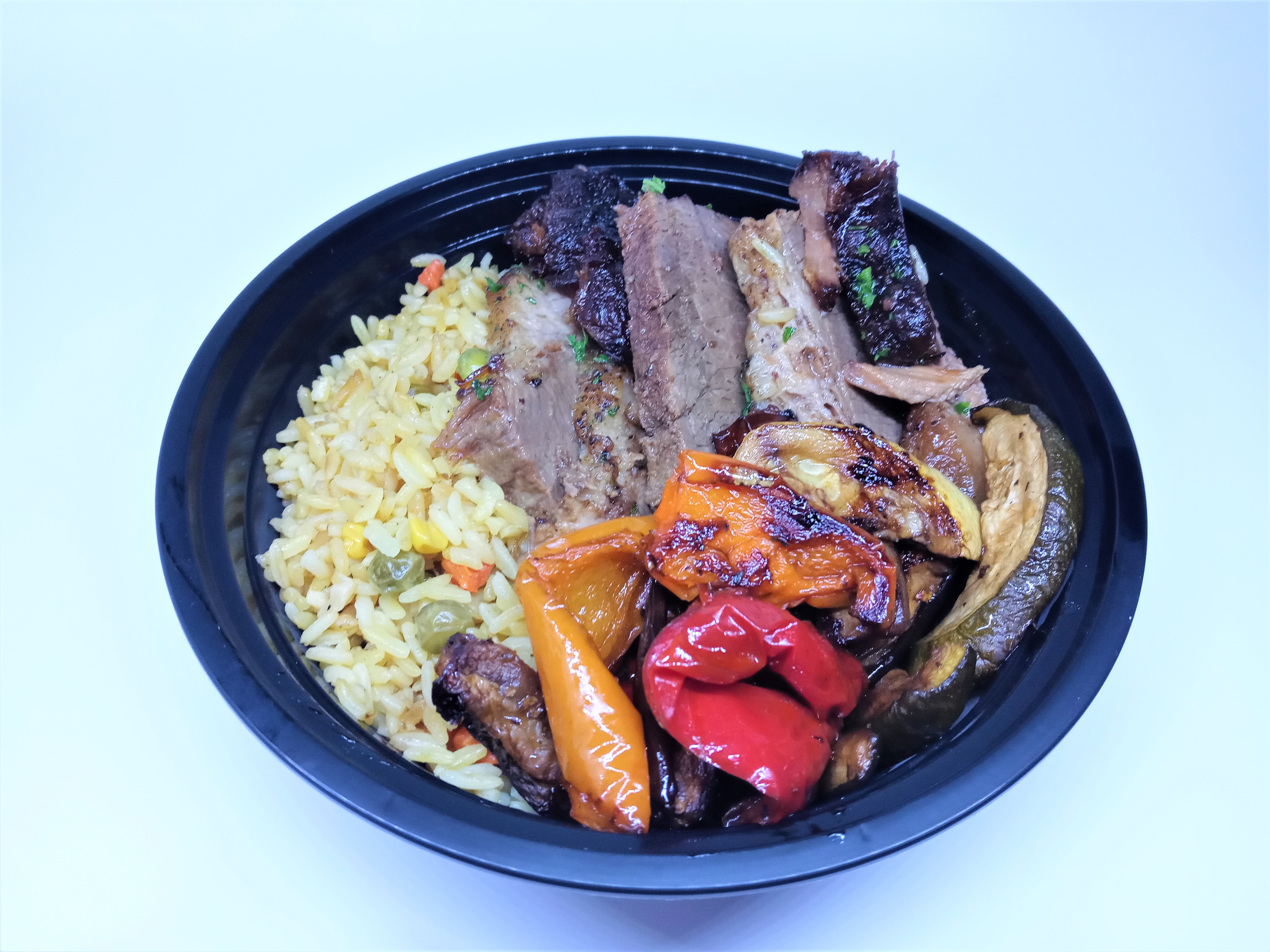 Order BRISKET PLATTER  food online from Wholesome Factory store, New York on bringmethat.com