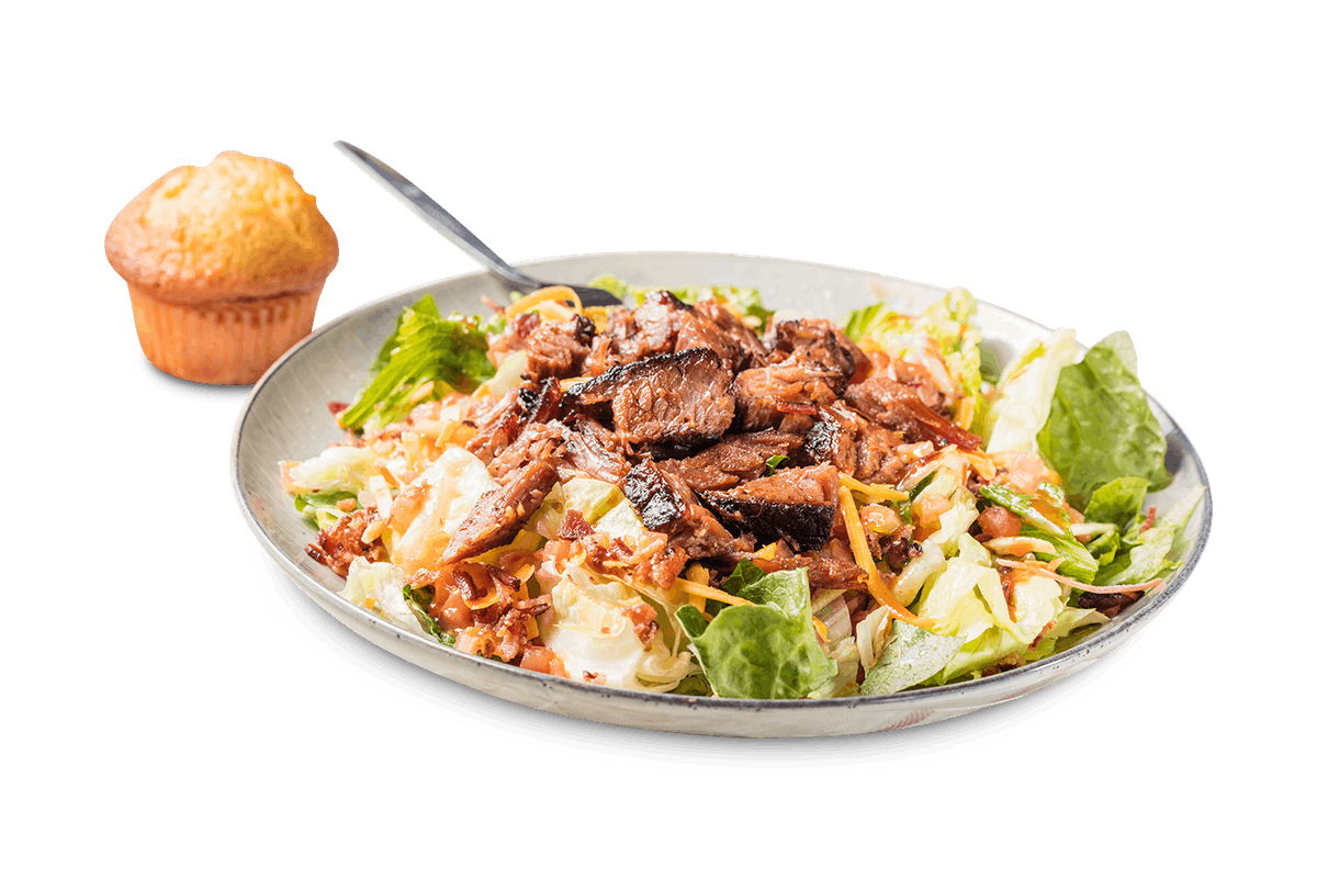 Order Dave's Sassy BBQ Salad food online from Famous Daves Bar-B-Que store, Reno on bringmethat.com