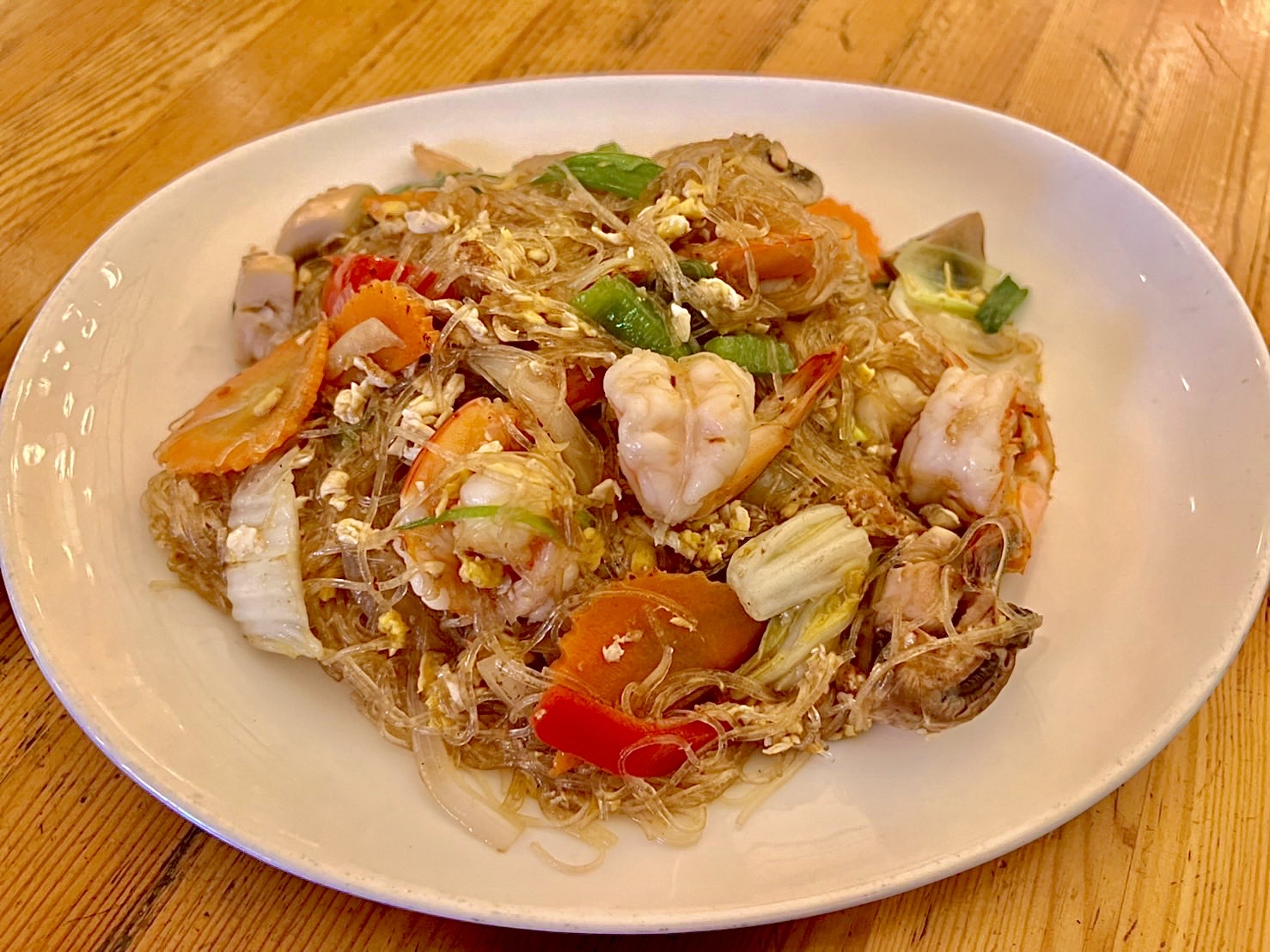 Order Pad Woonsen Noodles food online from Pad thai store, New York on bringmethat.com