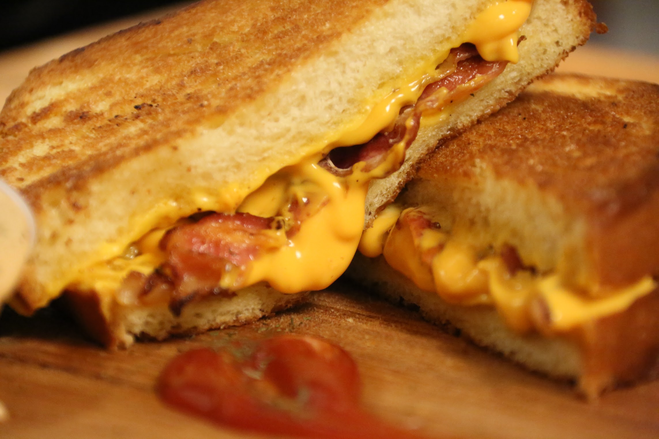 Order Grilled Cheese Sandwich with Bacon food online from The Burger Joint store, New York on bringmethat.com