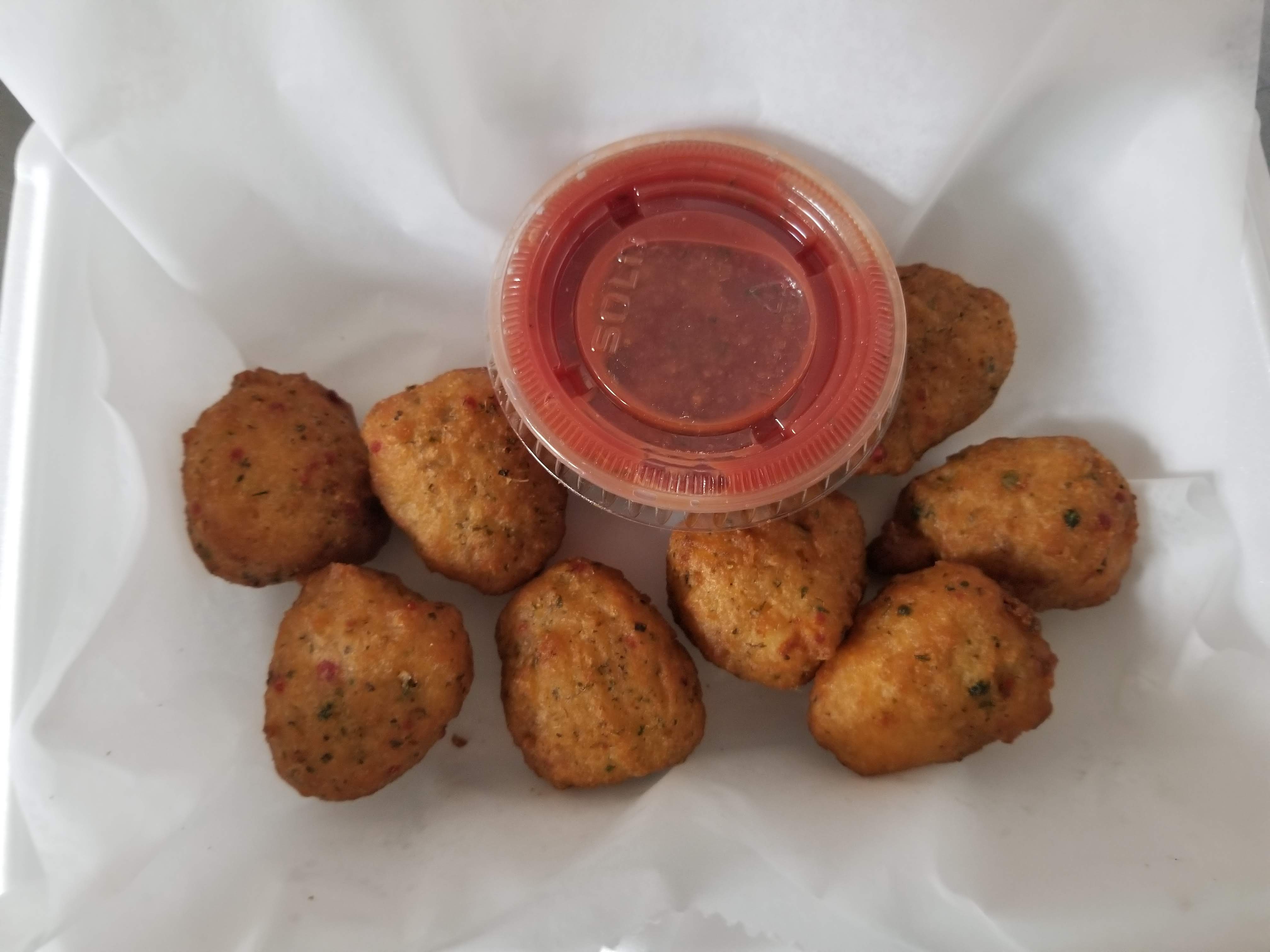 Order Pepperoni and Mozzarella Balls with Sauce food online from Pizza Italia store, Pittsburgh on bringmethat.com