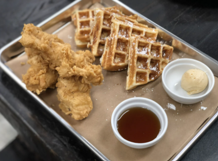 Order Chicken and Waffles food online from The Cookshack store, Webster on bringmethat.com