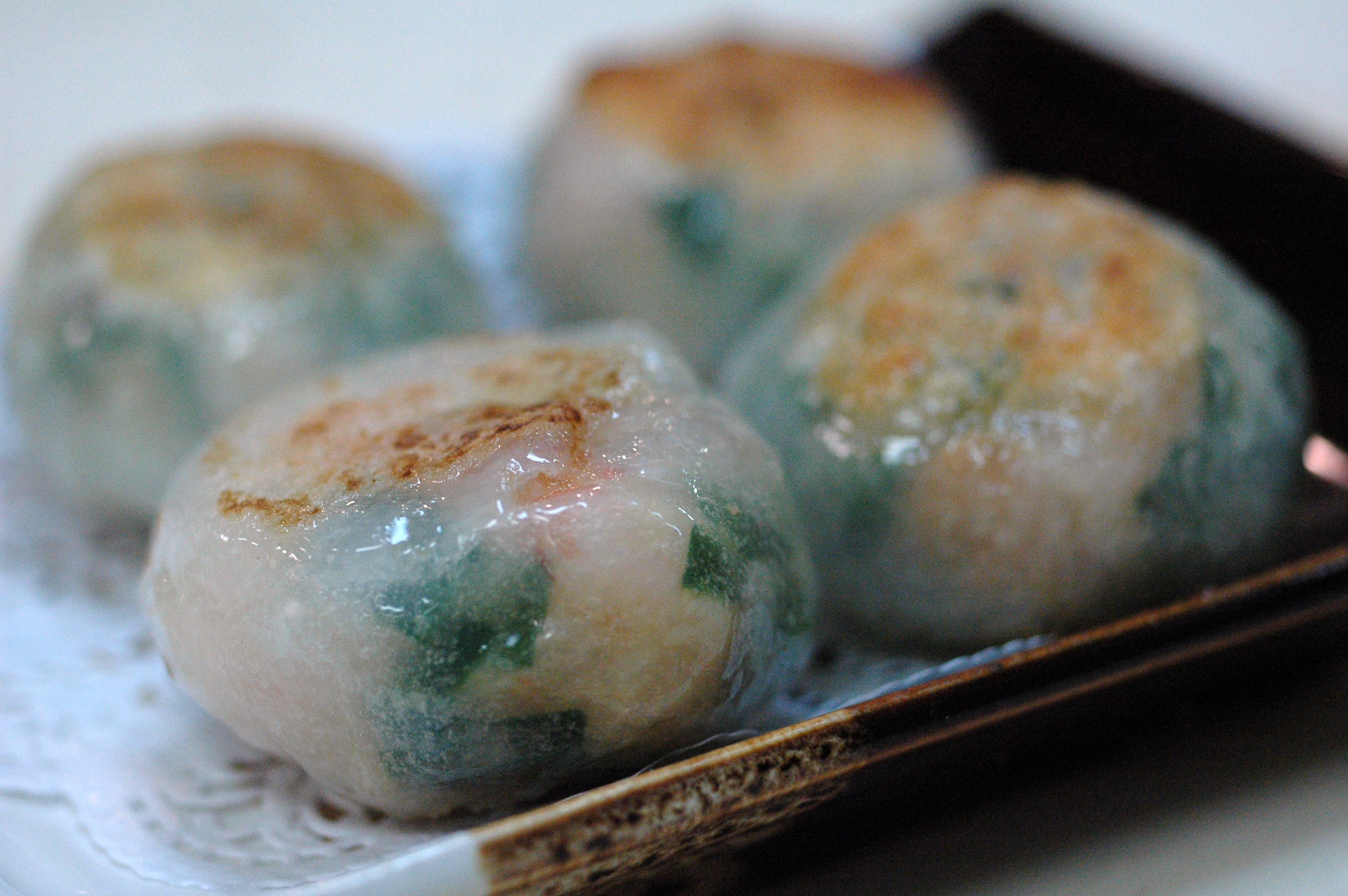 Order Pan Fried Chive Dumpling food online from Asian Pearl store, Richmond on bringmethat.com