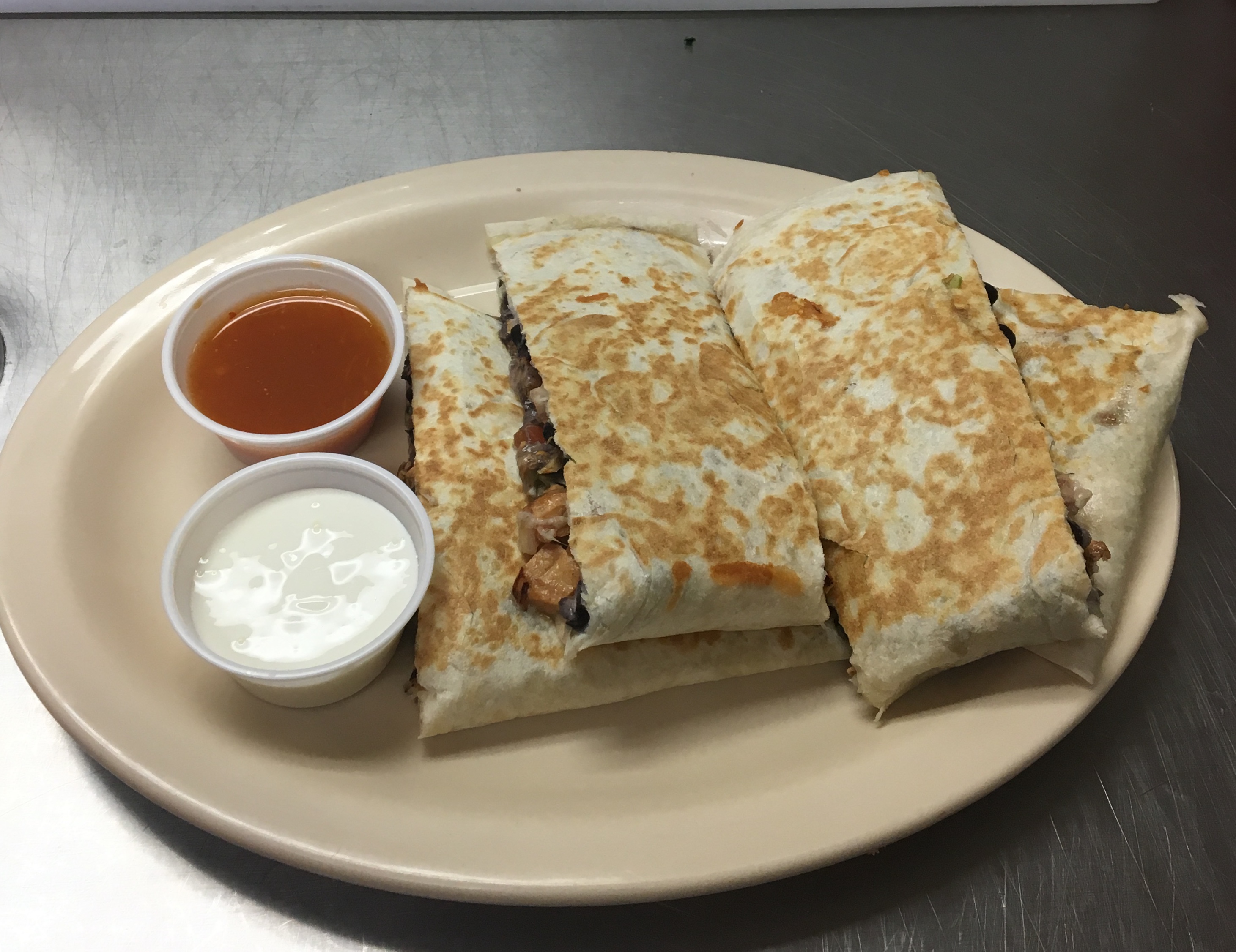 Order 2. Quesadilla food online from El Rancho Mexican Grill - Cottage Grove Road store, Madison on bringmethat.com