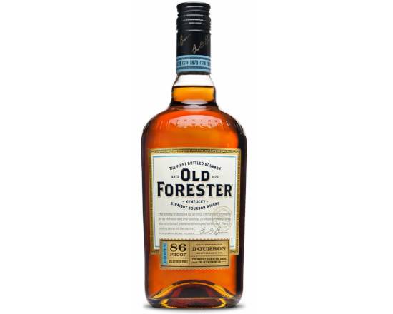 Order Old Forester 86 Proof Bourbon food online from Newport Wine & Spirits store, Newport Beach on bringmethat.com