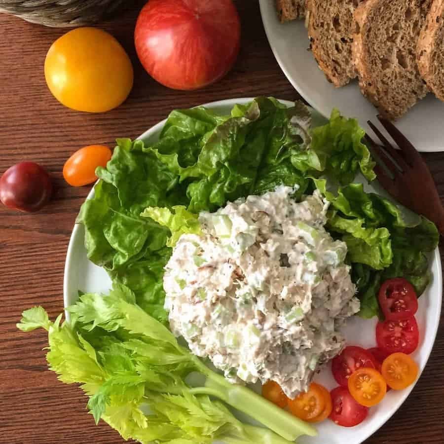 Order Tuna Salad - Small food online from Golden Pizzeria store, Norfolk on bringmethat.com