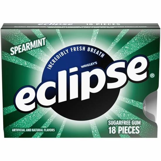 Order Eclipse Gum - Spearmint food online from IV Deli Mart store, Goleta on bringmethat.com