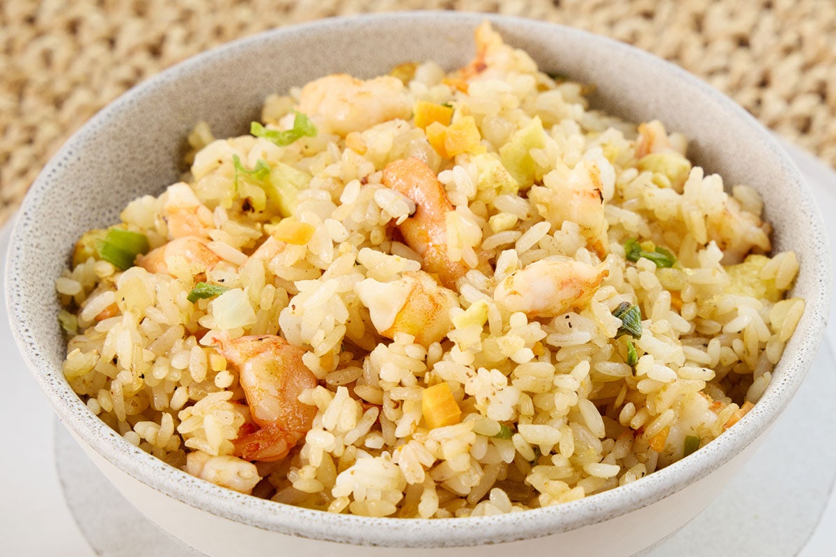 Order SHRIMP FRIED RICE  food online from Hibachi Ko store, Cupertino on bringmethat.com