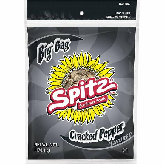 Order Spitz Sunflower Seeds - Cracked Pepper food online from IV Deli Mart store, Goleta on bringmethat.com