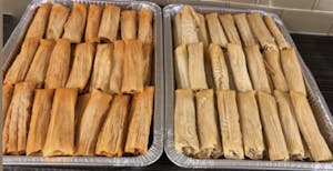 Order 24 Tamales Tray food online from Los Tacos & Desserts store, Chicago on bringmethat.com