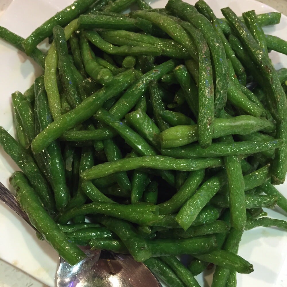 Order Stir-fried String Bean with Garlic food online from Canaan Restaurant Chinese Cuisine store, West Covina on bringmethat.com