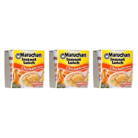 Order Maruchan Instant Lunch Chicken Flavored Ramen Noodle Soup Bundle food online from Everyday Needs By Gopuff store, Providence on bringmethat.com