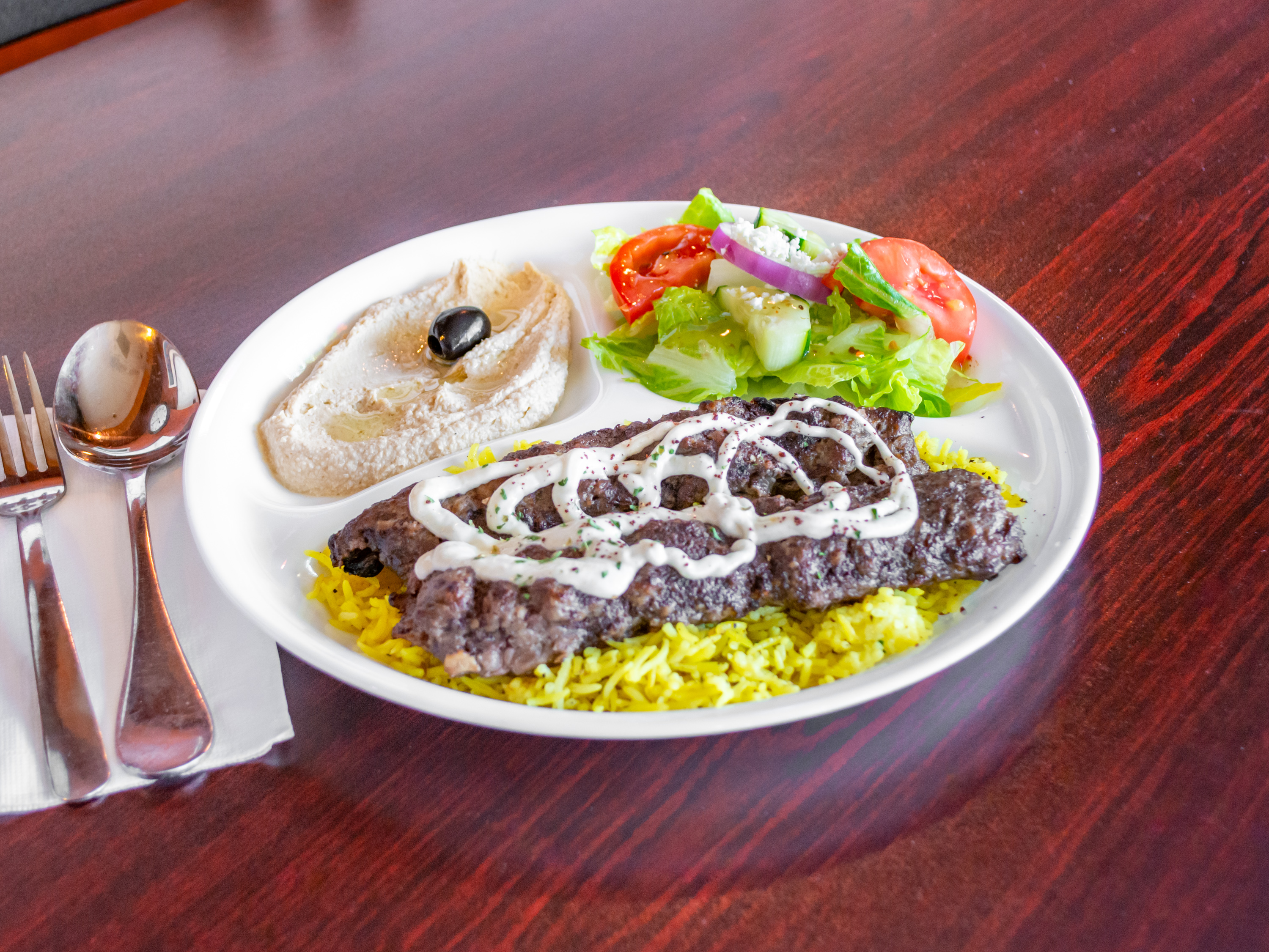 Order Adana Kebab food online from Mediterranean Grill store, Bellevue on bringmethat.com