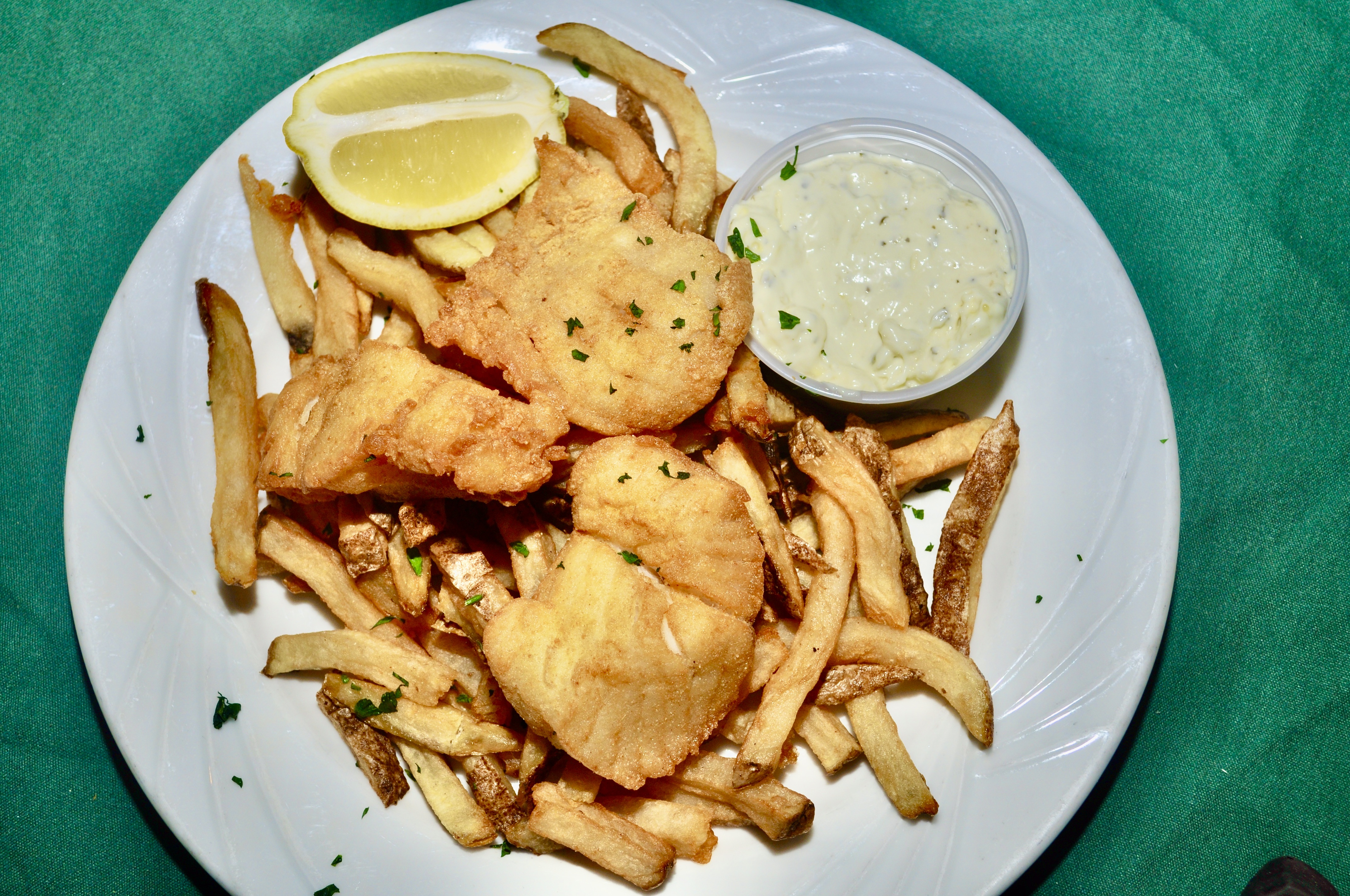 Order Fish & Chips food online from Illianos Grill store, Norwich on bringmethat.com