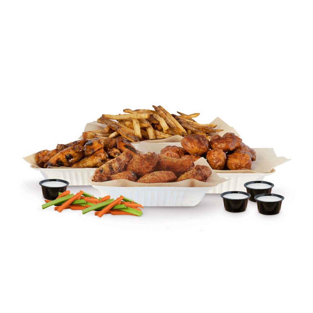 Order 40 Pieces Family Pack food online from Wing Boss store, Phoenix on bringmethat.com