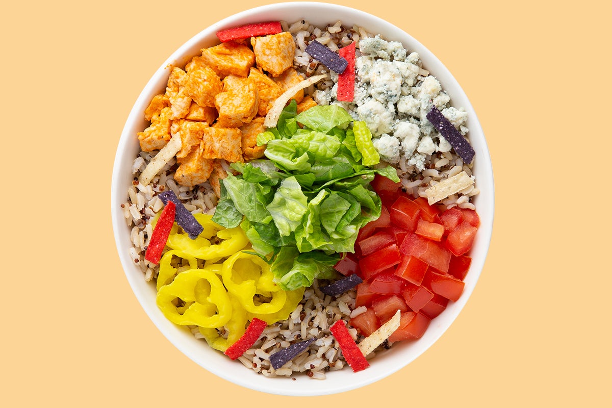 Order Buffalo Bleu Warm Grain Bowl food online from Saladworks store, Bear on bringmethat.com