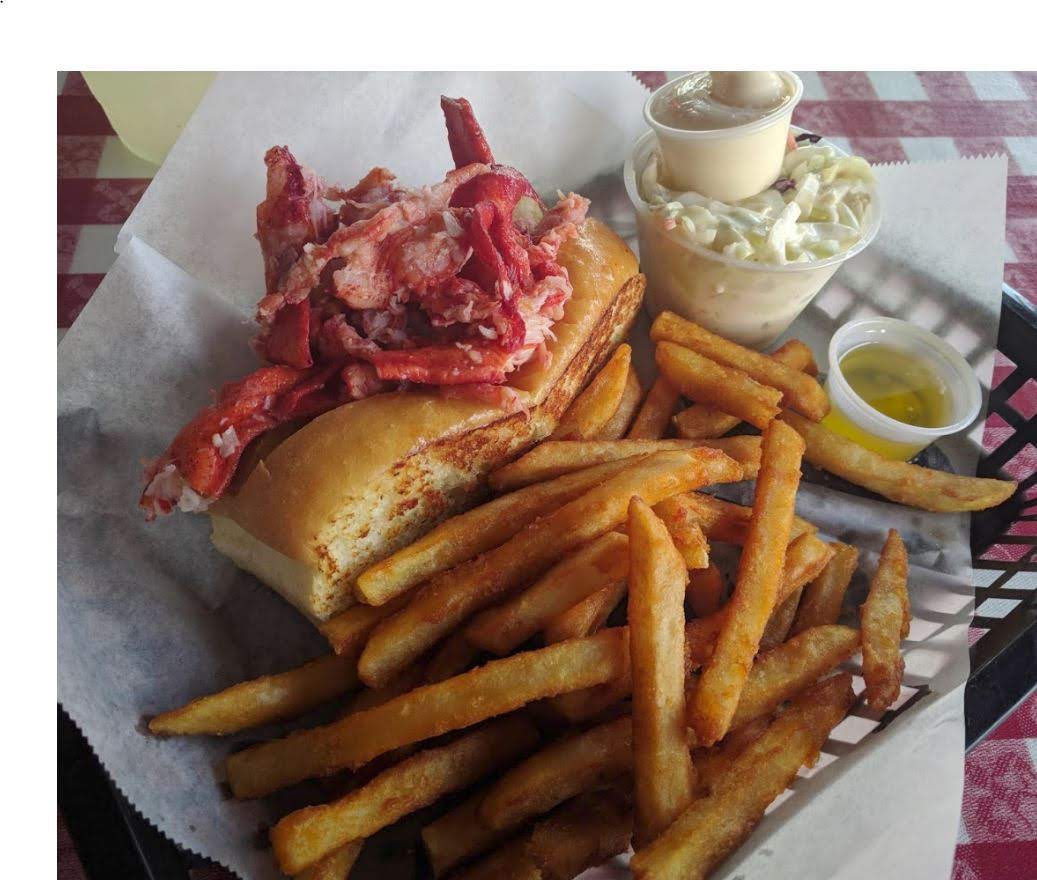 Order Naked Lobstah Roll food online from Old Port Lobster Shack store, Redwood City on bringmethat.com