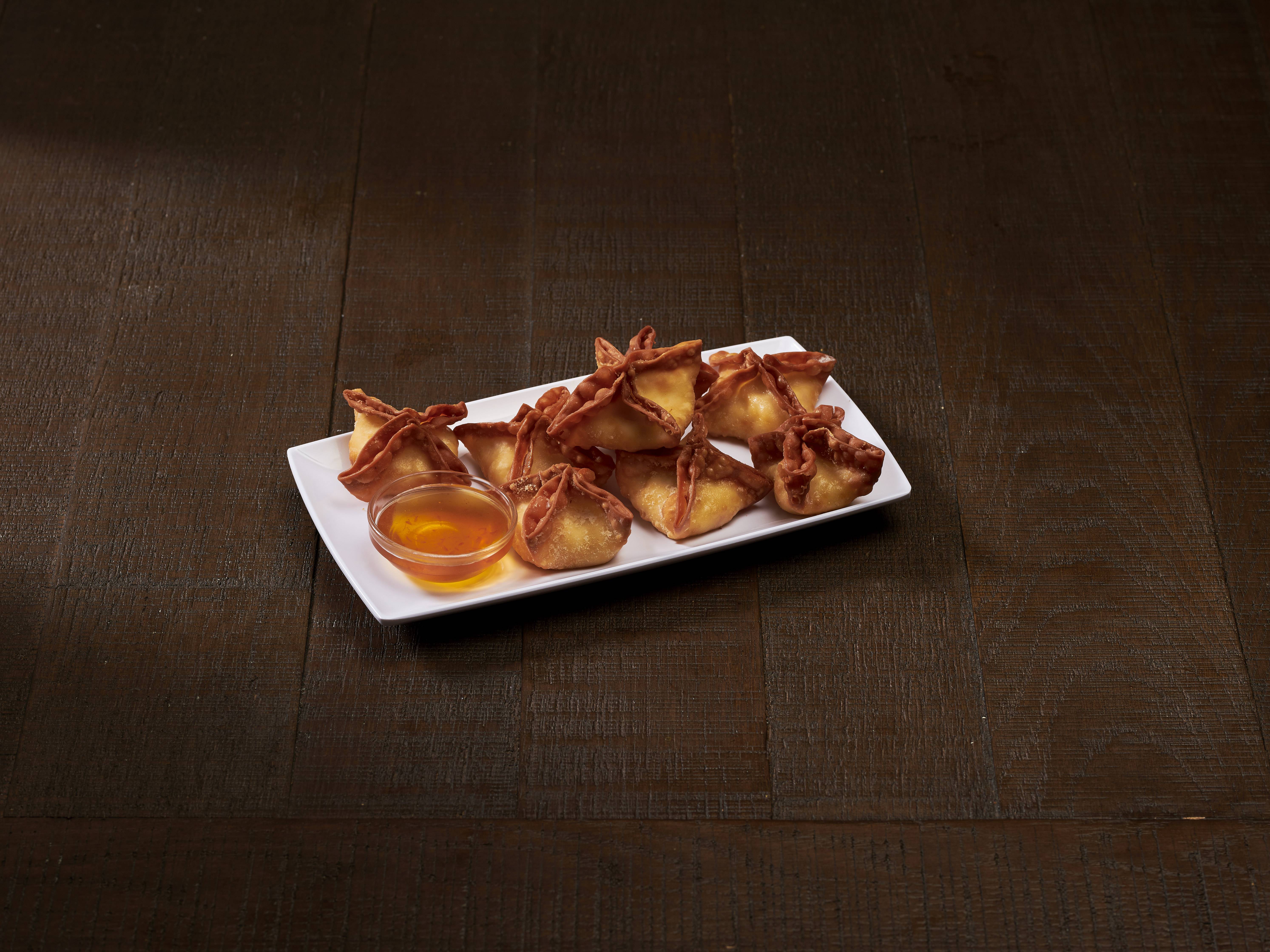 Order A11. Eight Piece Crab Rangoon food online from Pan Asia store, Camarillo on bringmethat.com