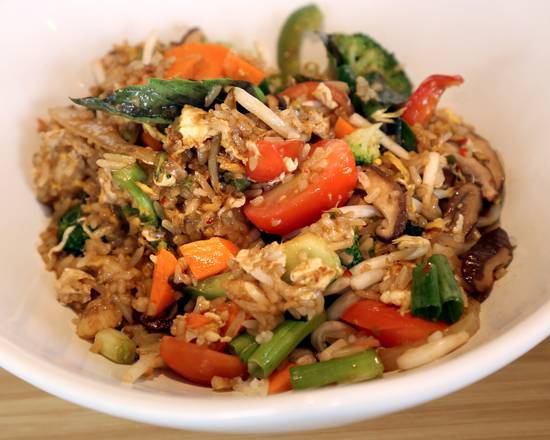 Order Basil Vegetable Fried Rice food online from Malai Kitchen store, Dallas on bringmethat.com