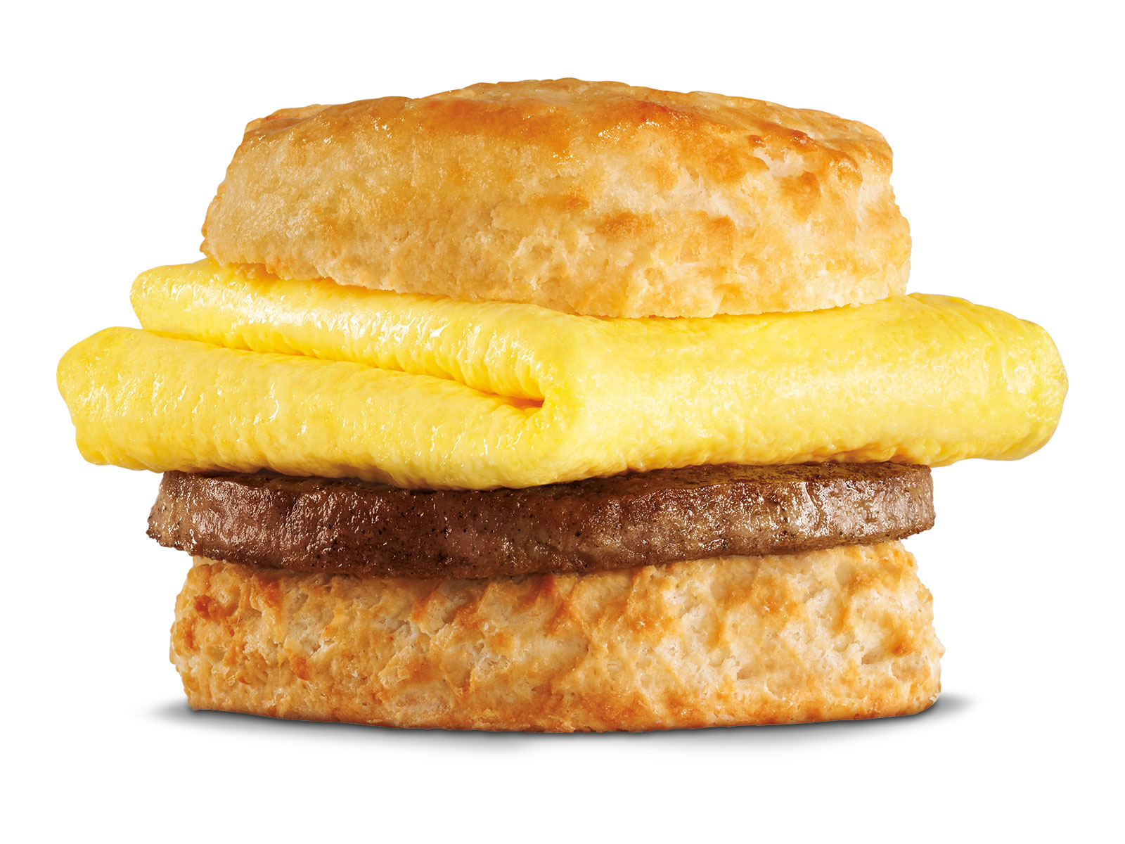 Order Sausage & Egg Biscuit food online from Hardee's store, Cape Girardeau on bringmethat.com
