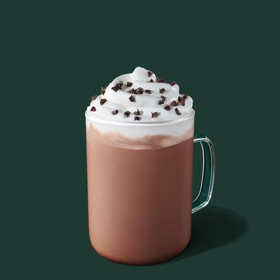 Order Peppermint Hot Chocolate food online from Starbucks store, Villanova on bringmethat.com
