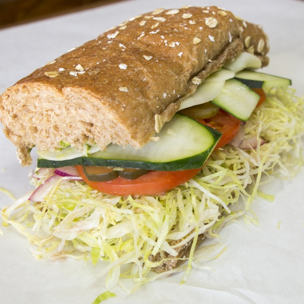 Order 03. Vegetarian Sandwich food online from Freddies Sandwiches store, San Francisco on bringmethat.com