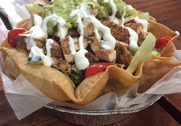 Order Taco Salad food online from Sundance Kitchen store, White Plains on bringmethat.com