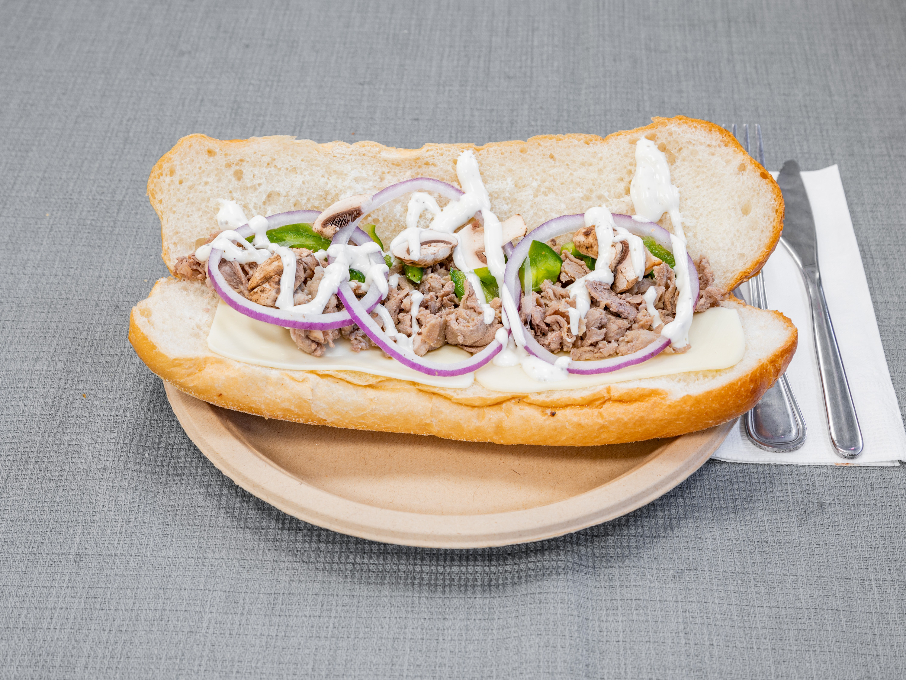 Order New York Philly Steak food online from Panini Grill store, New York on bringmethat.com