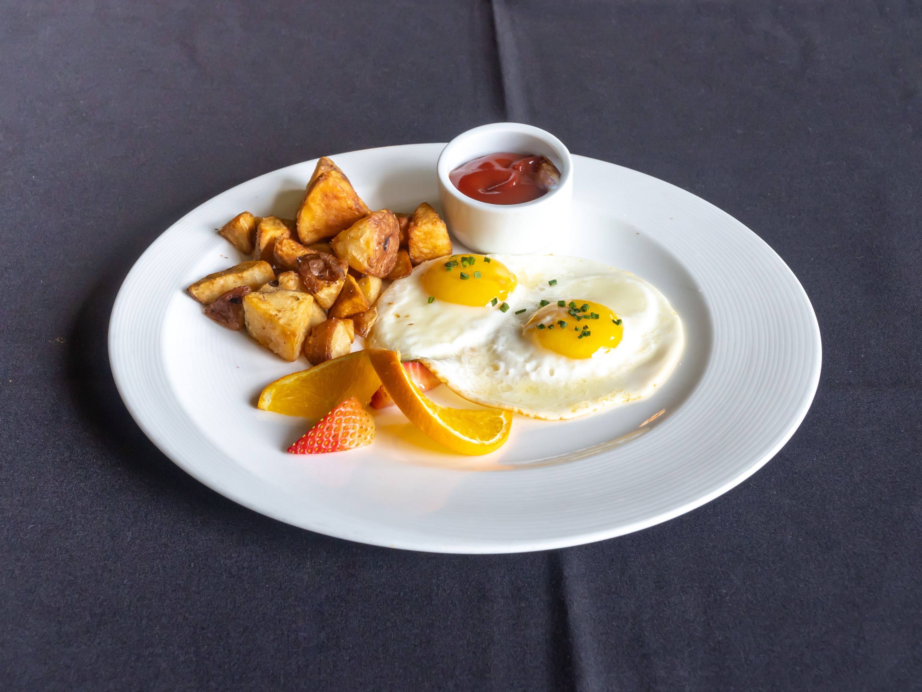 Order 2 Eggs Any Style food online from Red Restaurant & Bar store, City of Industry on bringmethat.com