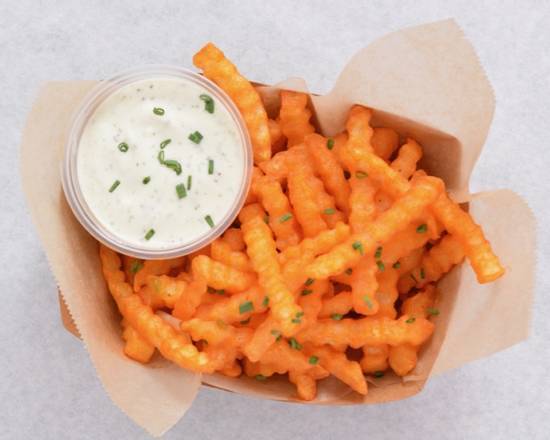 Order Buffalo Fries food online from Wing Spot store, Durham on bringmethat.com