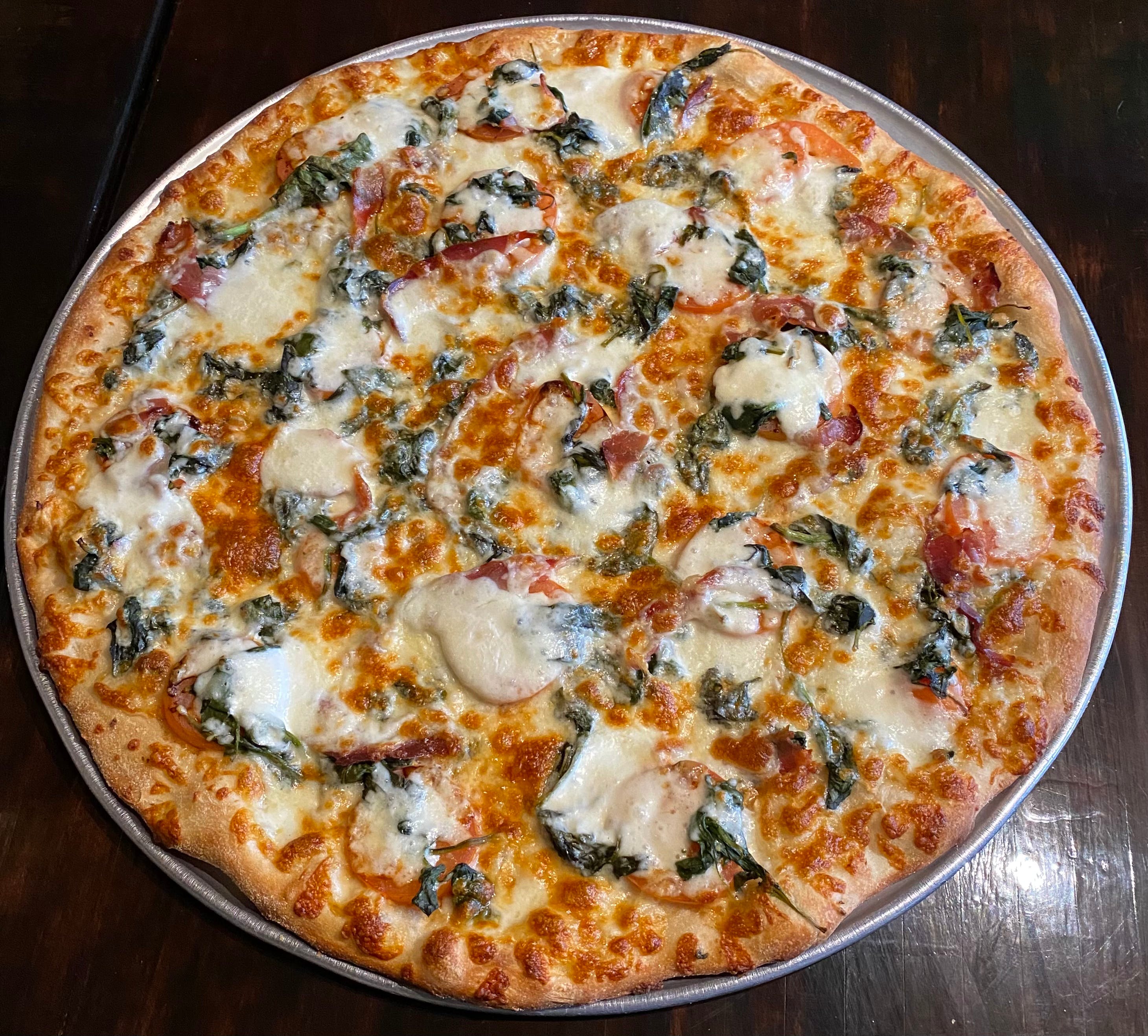 Order Schiacciata Pizza - Small 14" food online from Rustica store, Philadelphia on bringmethat.com