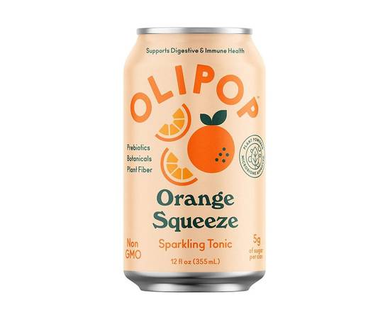 Order OLIPOP Orange Squeeze food online from Sumac store, San Francisco on bringmethat.com