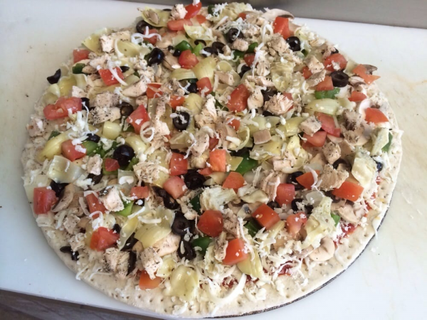 Order My Veggie Delight Pizza food online from Pizza My Way - Pleasant Hill store, Pleasant Hill on bringmethat.com