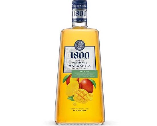 Order 1800 Tequila, The Ultimate Mango Margarita 1.75ML food online from House Of Wine store, New Rochelle on bringmethat.com