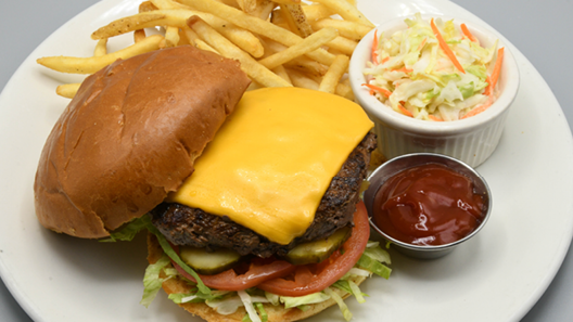 Order Market Cheeseburger food online from Mitchell's Fish Market store, Louisville on bringmethat.com