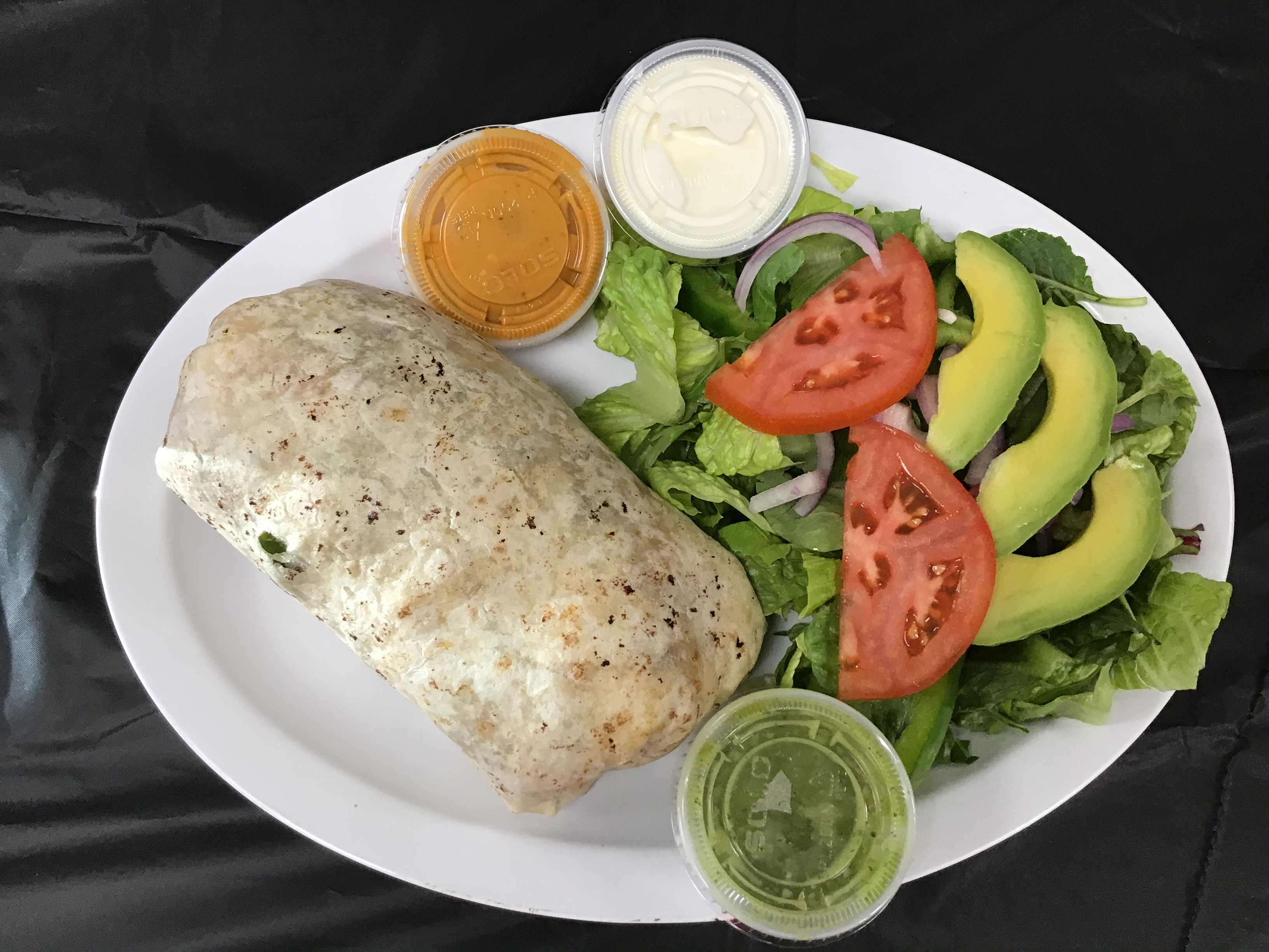 Order Steak Burrito food online from Panchos Pizza store, Milford on bringmethat.com