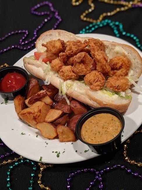 Order Shrimp Po Boy food online from Louisiana Bistreaux Seafood Kitchen store, East Point on bringmethat.com