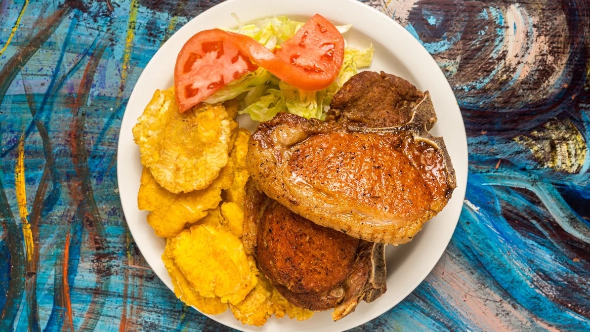 Order Fried Pork Chops food online from La Cazuela store, Waterbury on bringmethat.com
