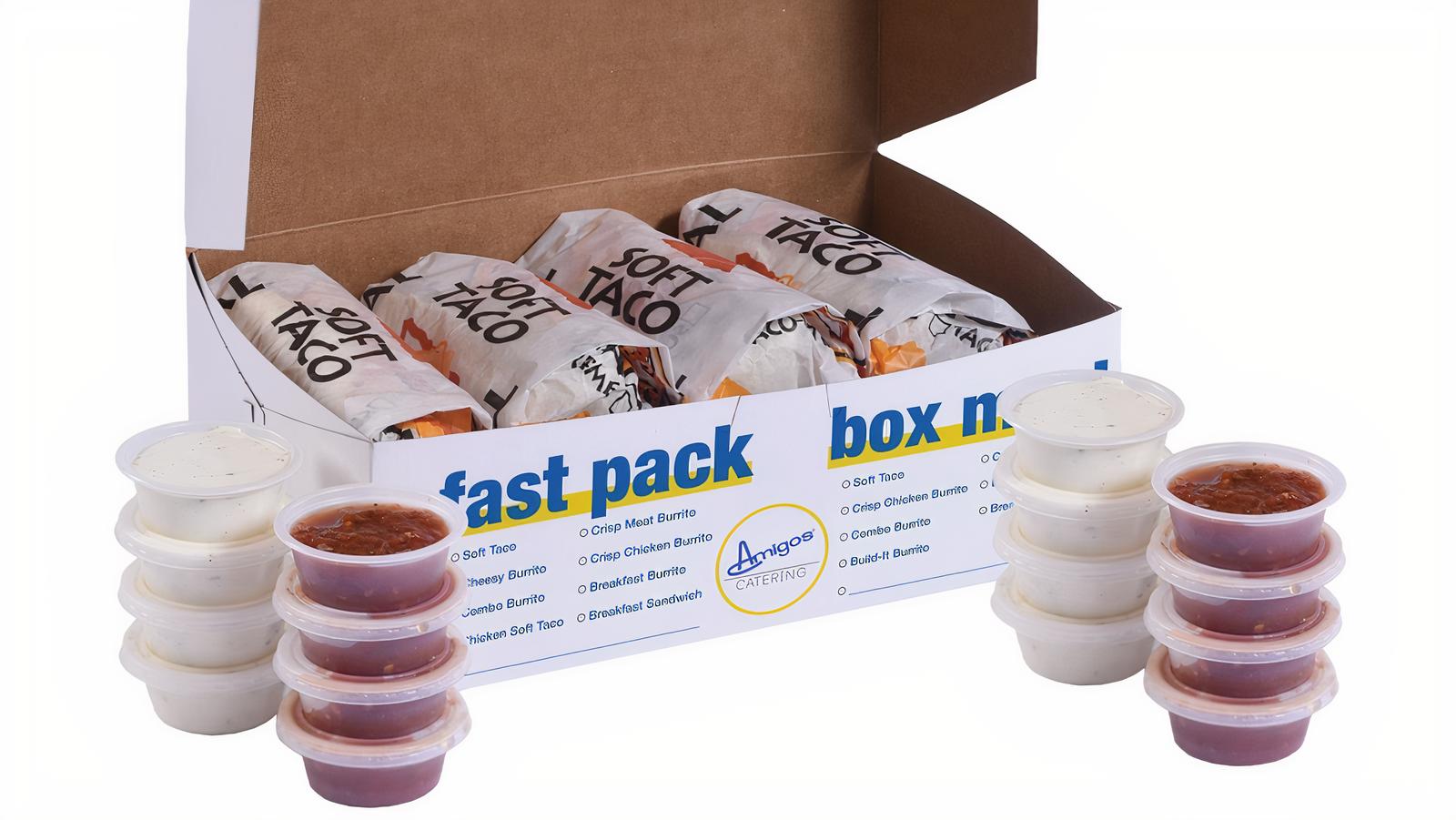 Order Soft Taco Fast Pack food online from Amigos/Kings Classic store, Lincoln on bringmethat.com