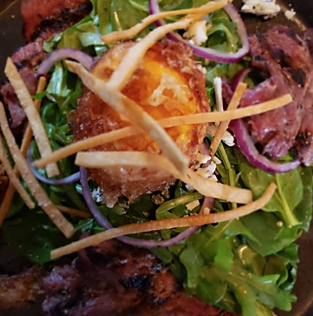 Order Leta's Steak Salad food online from Horseshoe Hill store, Fort Worth on bringmethat.com