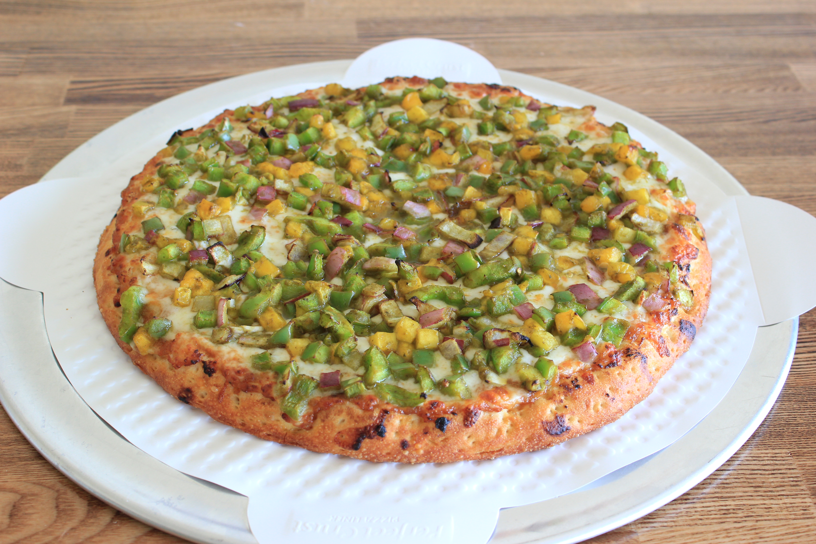 Order Mango Monsoon 省  Pizza food online from Namaste Pizza store, Pleasanton on bringmethat.com