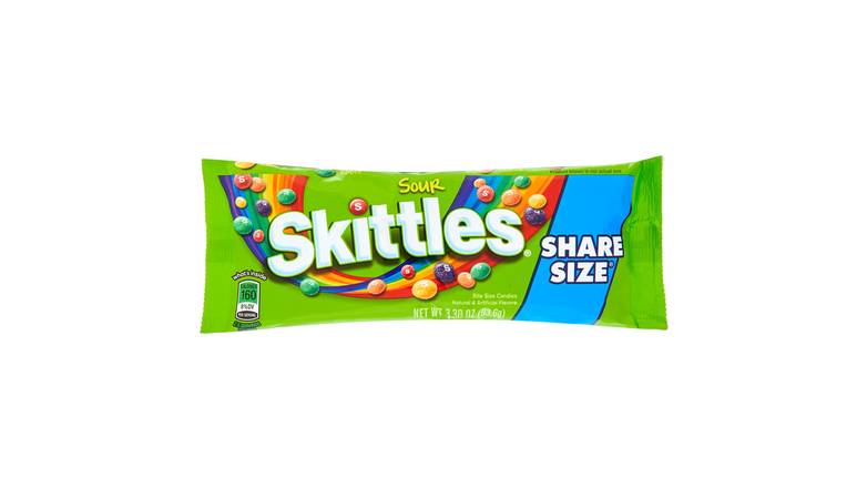 Order Skittles Sours King Size - Pack Of 24 3.3 oz food online from Valero Food Mart store, Murrayville on bringmethat.com