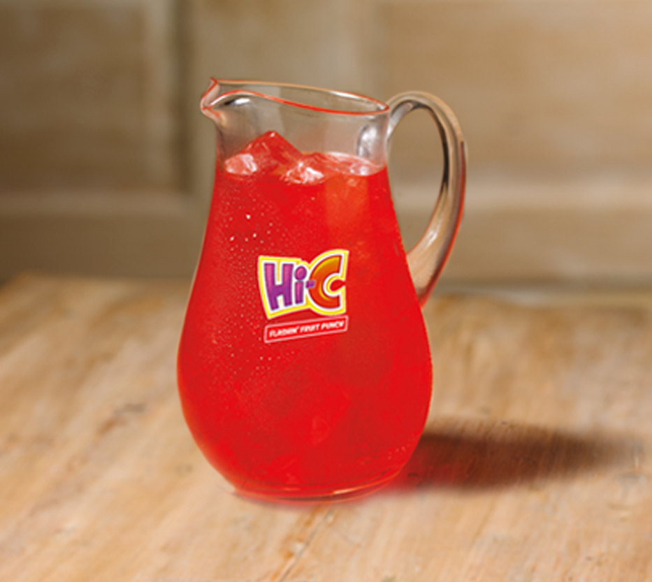 Order Gallon of Hi-C® Flashin’ Fruit Punch food online from Churchs Chicken store, Pearland on bringmethat.com