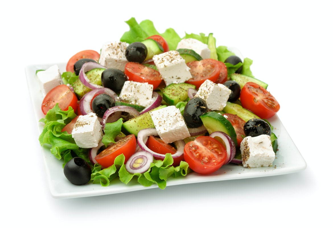 Order Greek Salad food online from Sbarro store, Las Vegas on bringmethat.com
