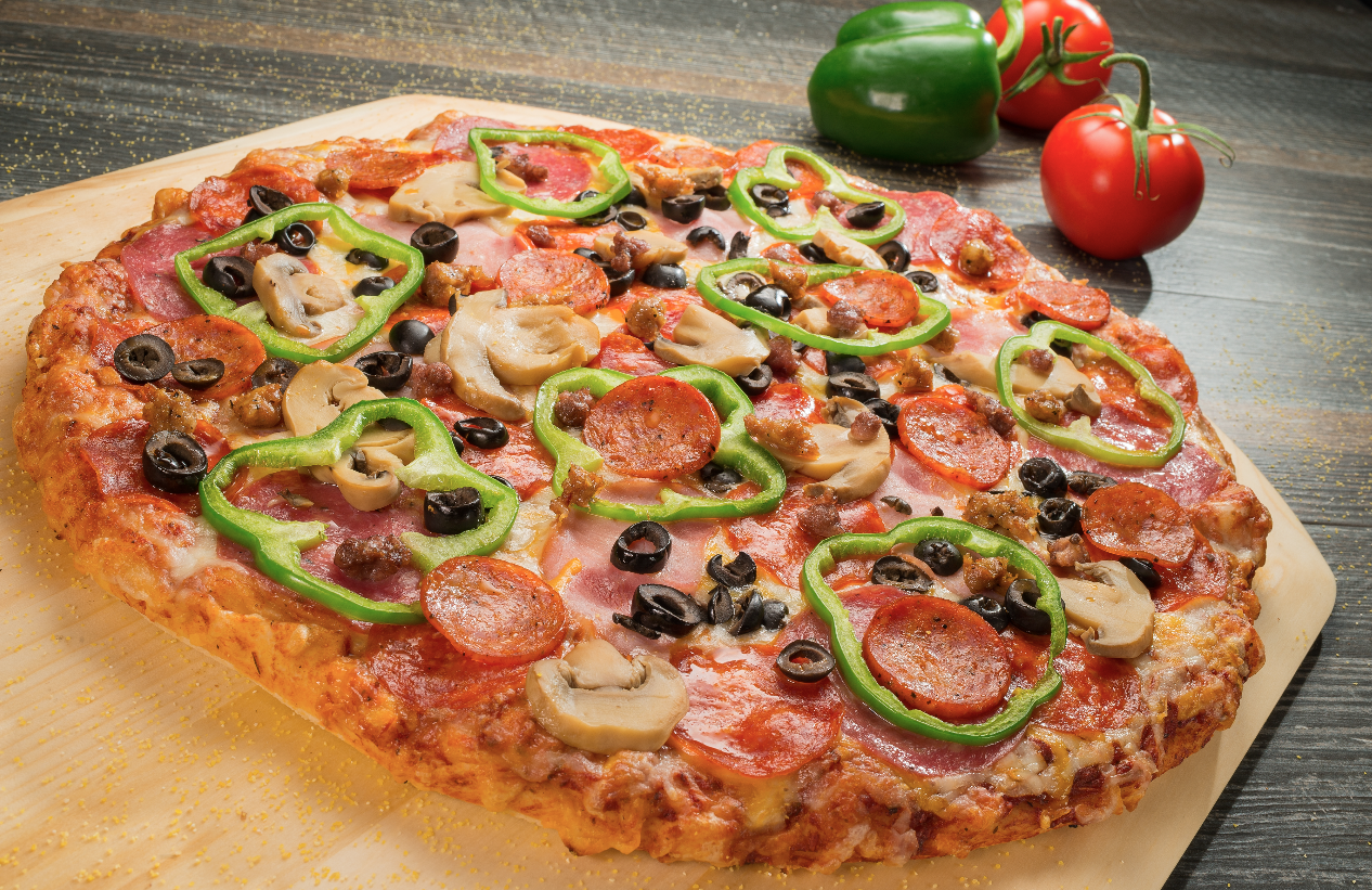 Order Classic Combo Pizza food online from Me-N-Ed's Pizzeria store, Nipomo on bringmethat.com