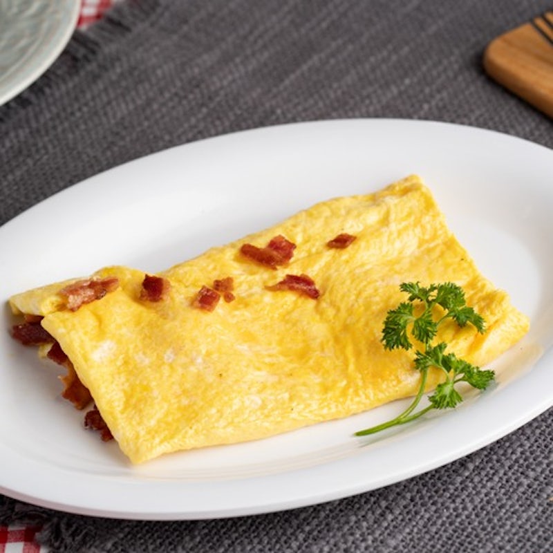 Order MEAT & CHEESE OMELETTE (A LA CARTE) food online from Nation's Giant Hamburgers store, San Leandro on bringmethat.com