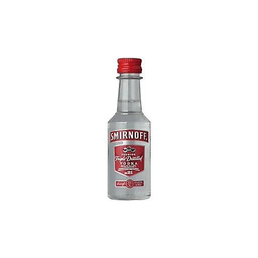 Order Smirnoff Vodka 80 Proof (50 ML) 7313 food online from Bevmo! store, BURLINGAME on bringmethat.com